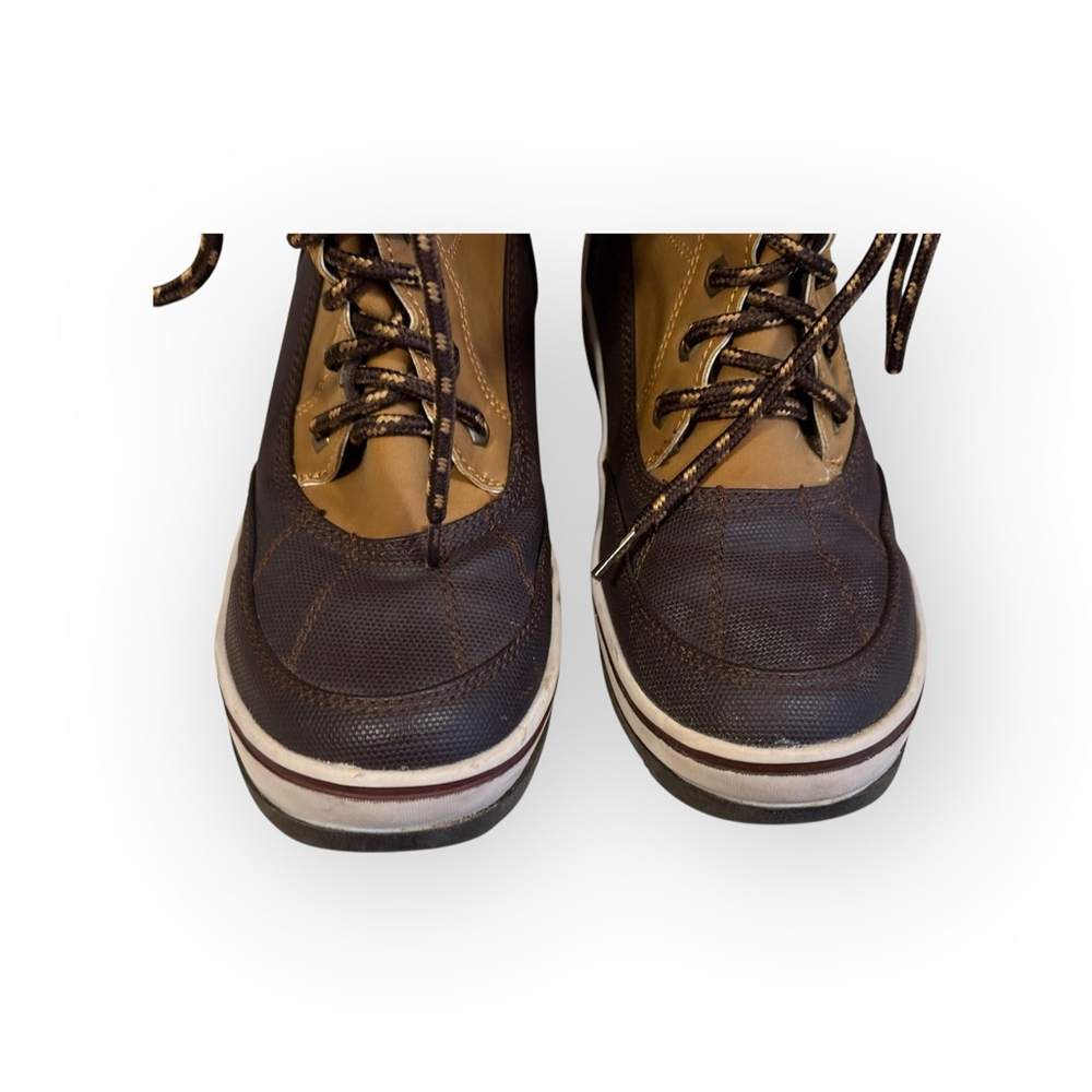 Rue21 Women’s Tan Brown Faux Fur Lace-Up Winter Snow Boots Size 6/7 W22750-01​ - Picture 3 of 9